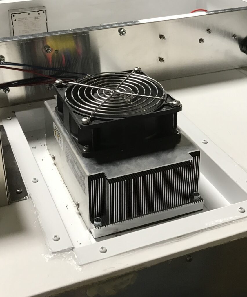 Powers Scientific thermoelectric cooler heat sink and fan